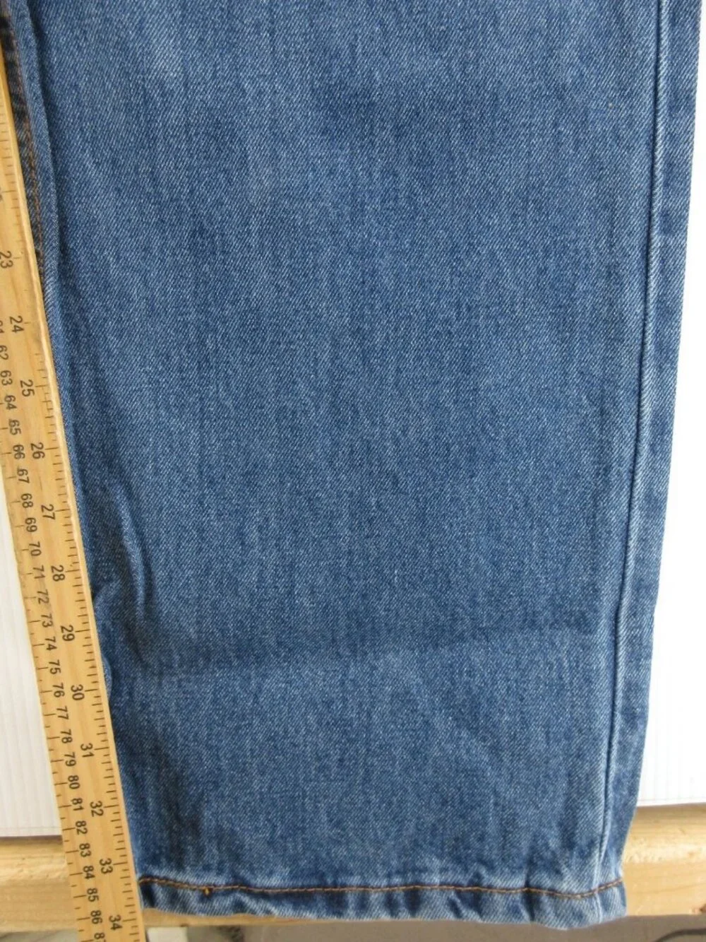 Levis 505 Jeans 44X34 Regular Fit Straight Leg Red Tab Denim Pants NEW
